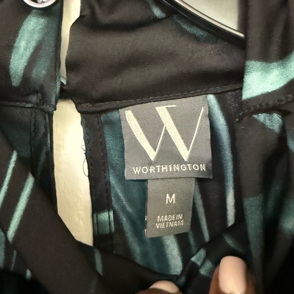 WORTHINGTON Swirl Top Size M - Picture 4 of 4